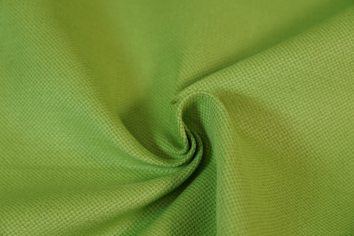 Canvas Lino Cotone Tinta Unita — Verde