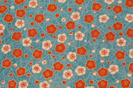 Hana - Fiori di Prugno - Celeste