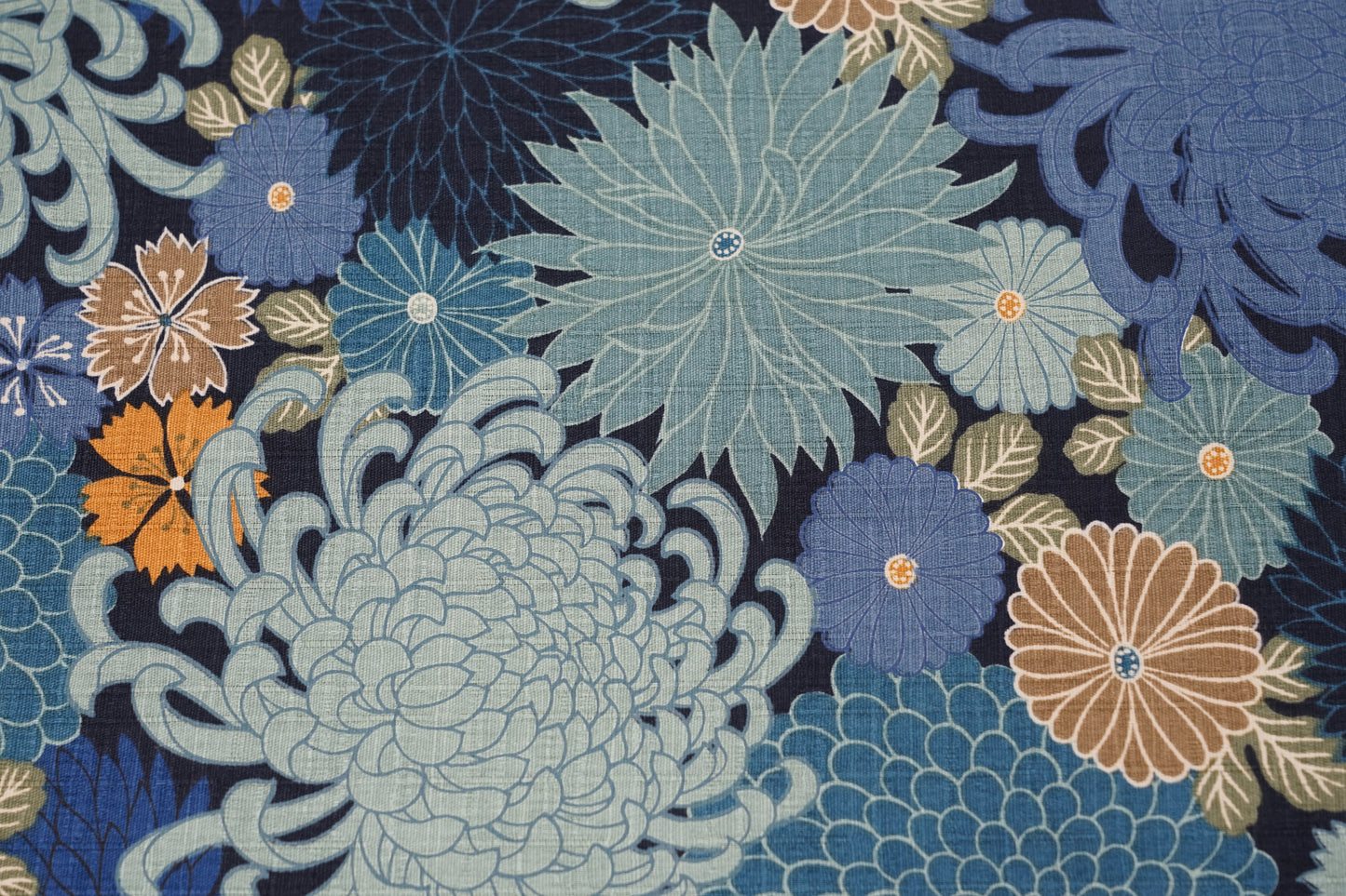 Crisantemi d'Autunno - Aki Kiku - Blu Navy