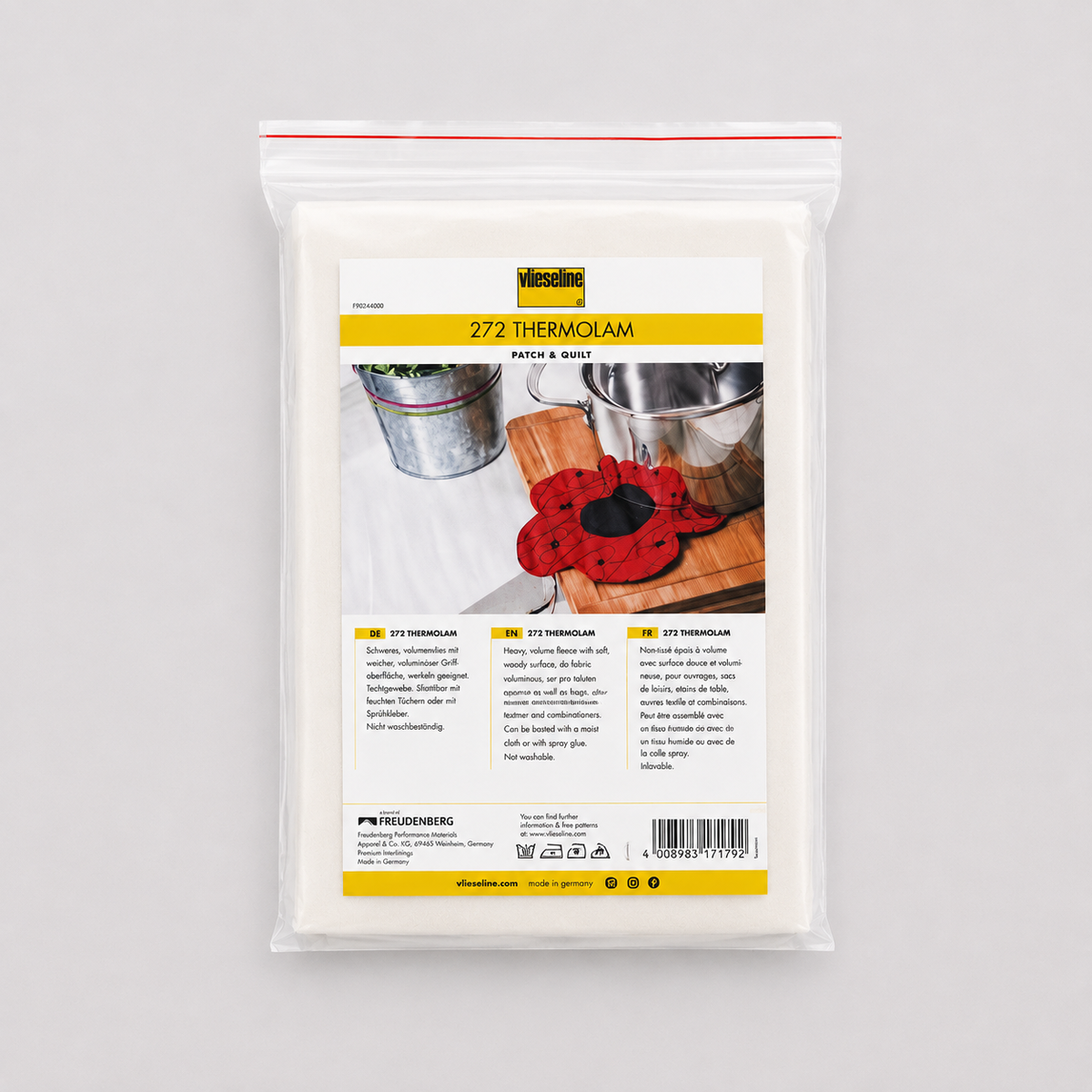 Ovatta 272 Thermolam – Imbottitura Compatta Termoisolante – Pretagliato