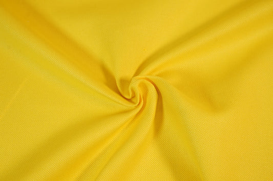 Canvas Lino Cotone Tinta Unita — Giallo