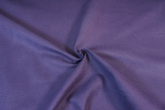 Canvas Lino Cotone Tinta Unita — Viola