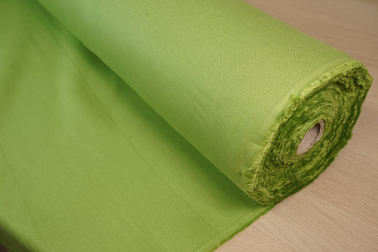 Canvas Lino Cotone Tinta Unita — Verde