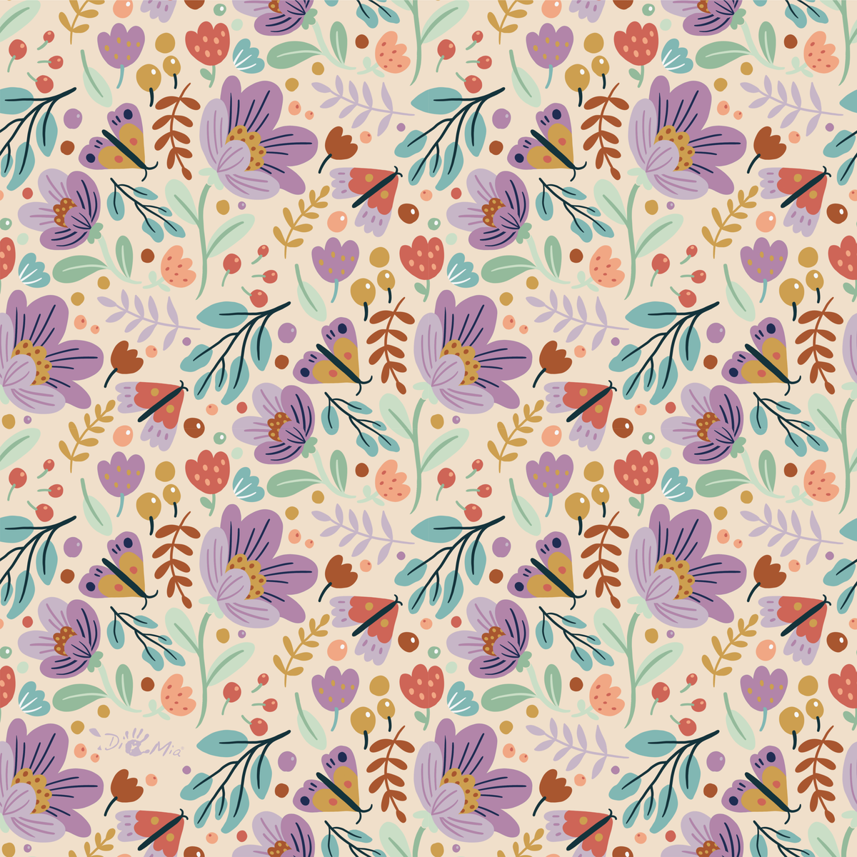 DiManoMia Originals - Happy Crocus - Crema