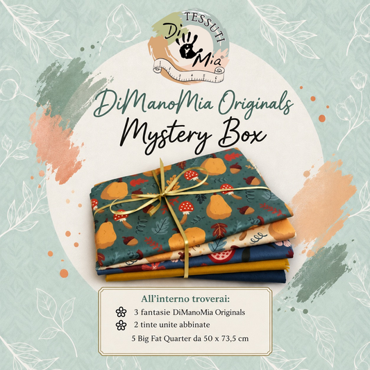 Mystery Box Originals – 5 Fat Quarter Assortiti