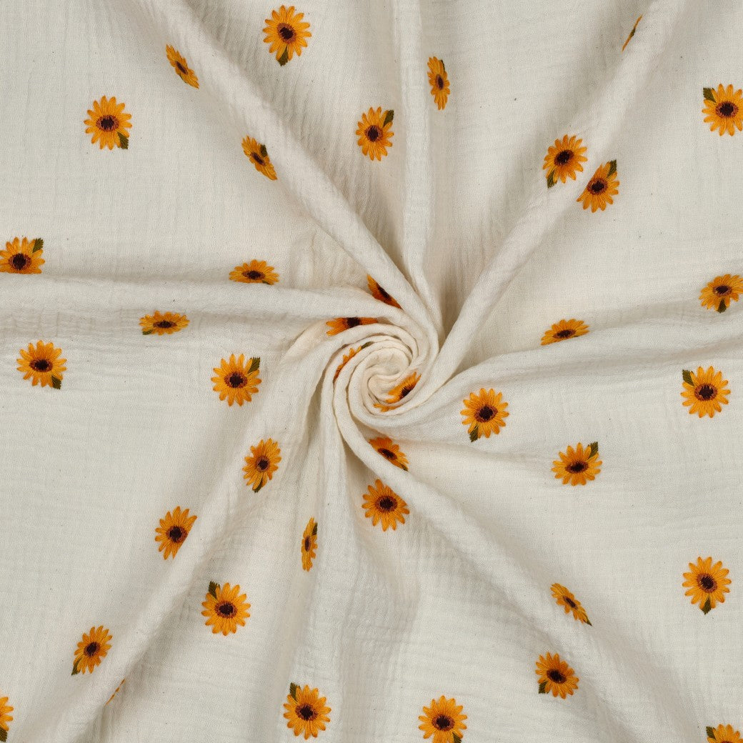 Sunflower Ricamato