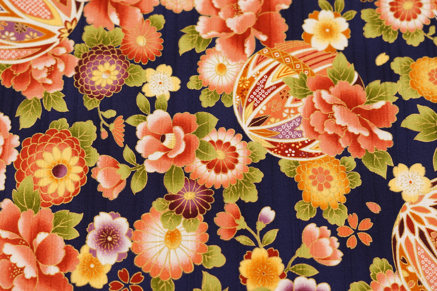 Portafortuna - Temari - Blu Navy