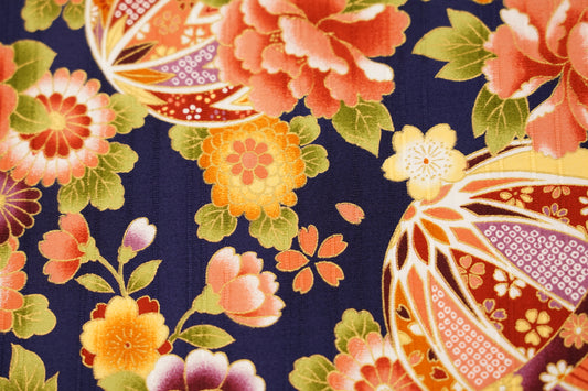 Portafortuna - Temari - Blu Navy