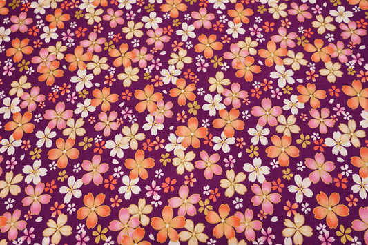Big Sakura - Fiori di ciliegio - Viola