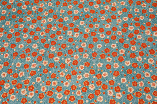 Hana - Fiori di Prugno - Celeste