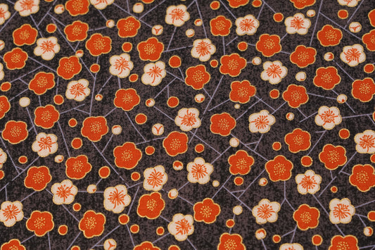 Hana - Fiori di Prugno - Nero