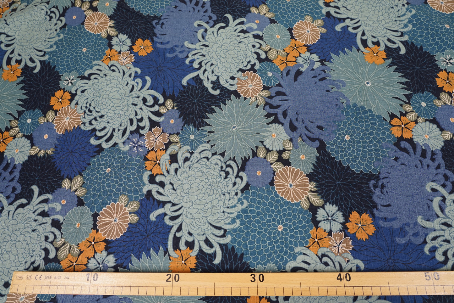 Crisantemi d'Autunno - Aki Kiku - Blu Navy
