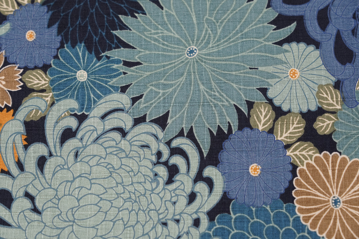 Crisantemi d'Autunno - Aki Kiku - Blu Navy