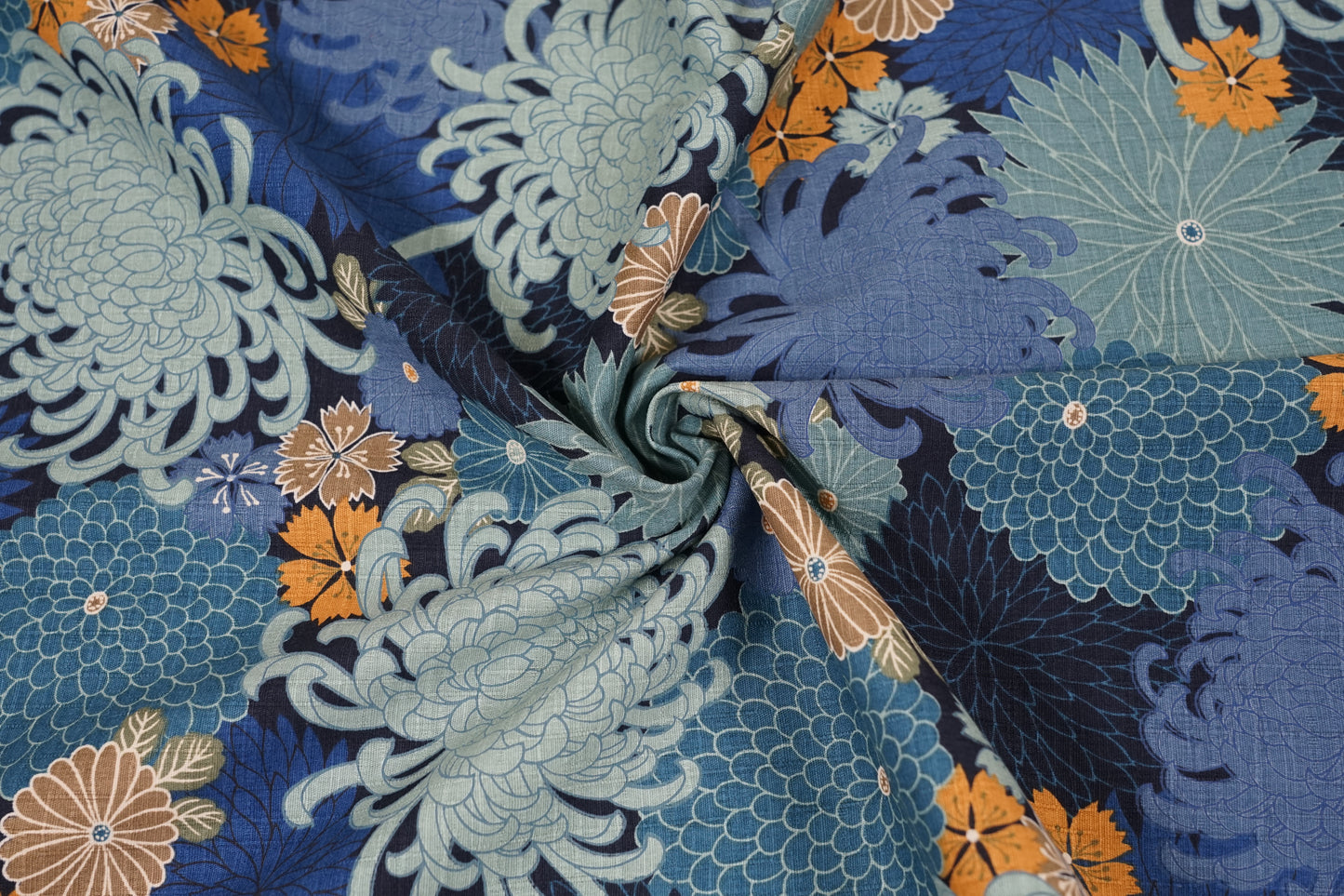 Crisantemi d'Autunno - Aki Kiku - Blu Navy