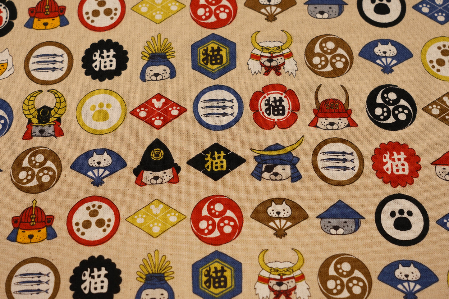 Gatto Samurai - Neko Samurai - Beige