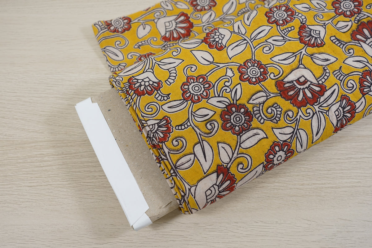 Indian Floral - Ocra