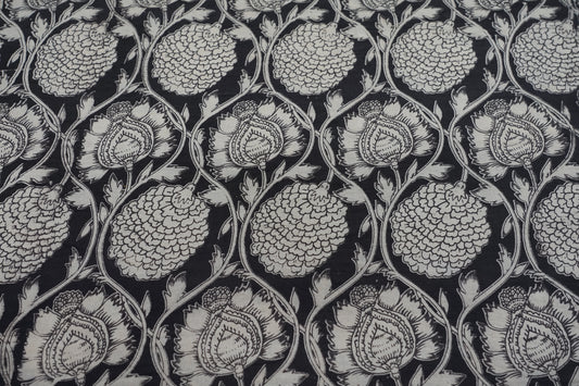Indian Floral - Nero