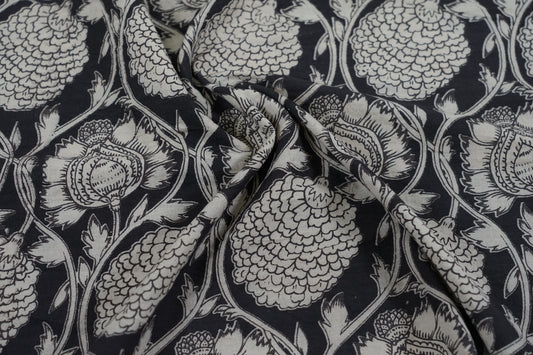 Indian Floral - Nero