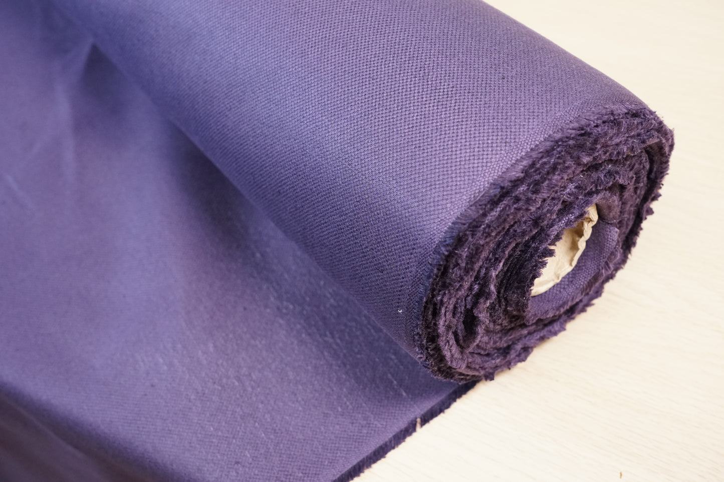 Canvas Lino Cotone Tinta Unita — Viola