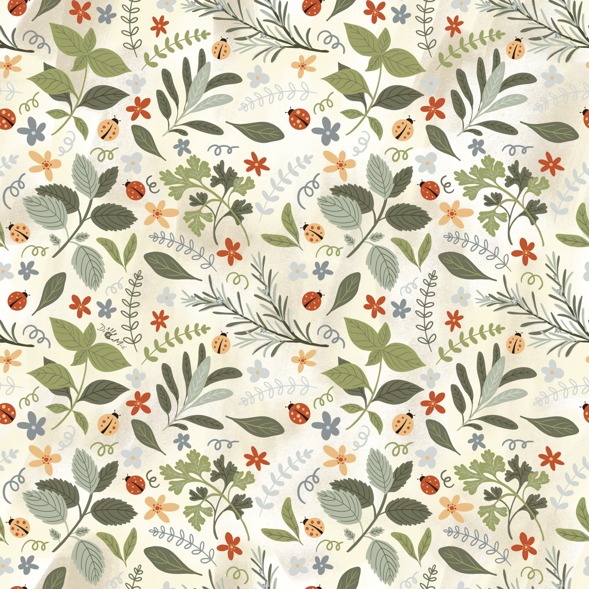 DiManoMia Originals - Herbs - Off White