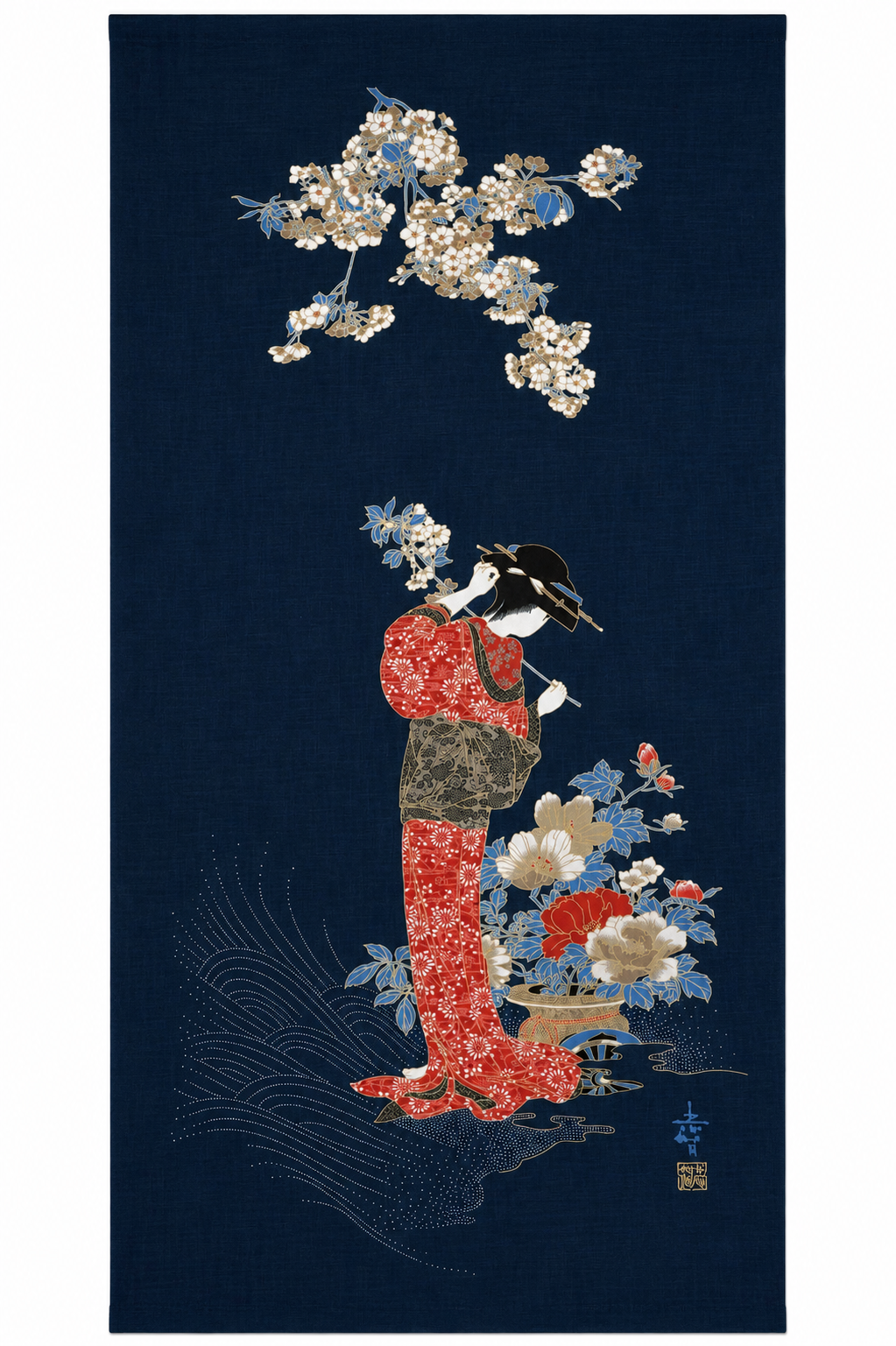 Muraito Tapestry – Geisha