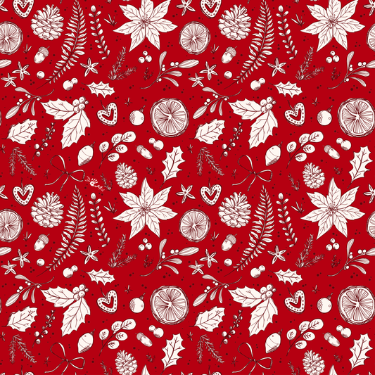 DiManoMia Originals - Vintage Christmas - Rosso