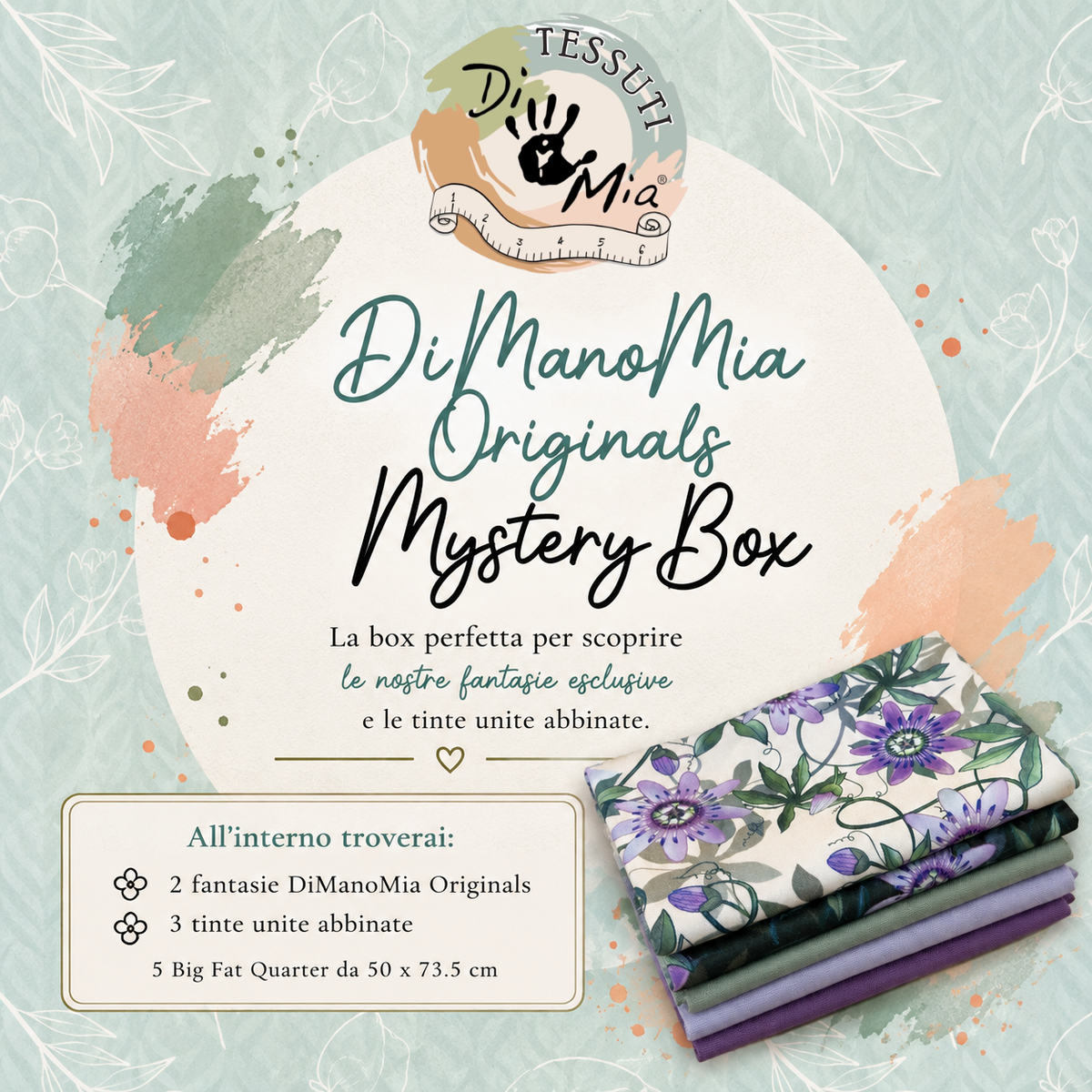 Mystery Box Originals – Selezione Fat Quarter Assortiti